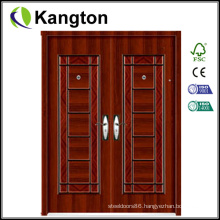 Exterior Commercial Double Steel Door (security door)